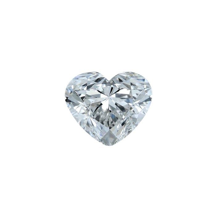 0,91 Karat GIA-zertifizierter natürlicher Diamant Herz-Brillant