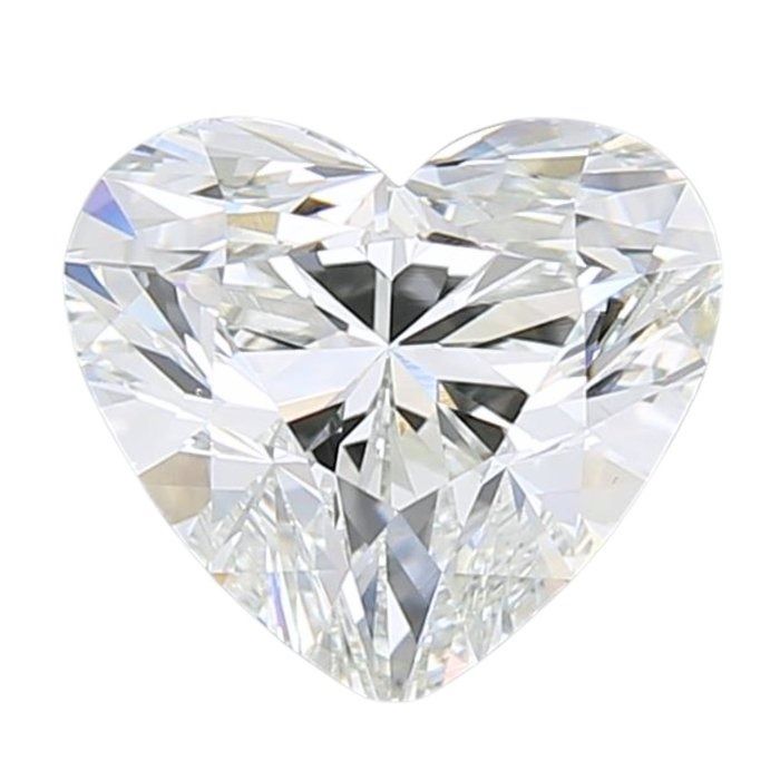 1,60 Karat IGI-zertifizierter Naturdiamant, Herz-Brillant