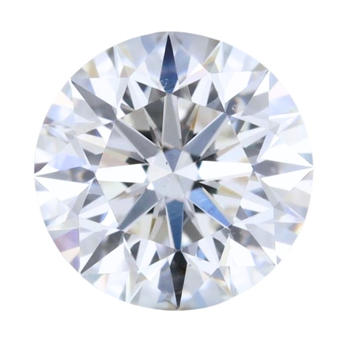 Brilliant 0.60ct Triple Excellent Ideal Cut Round-Shaped Diamond - GIA Certified