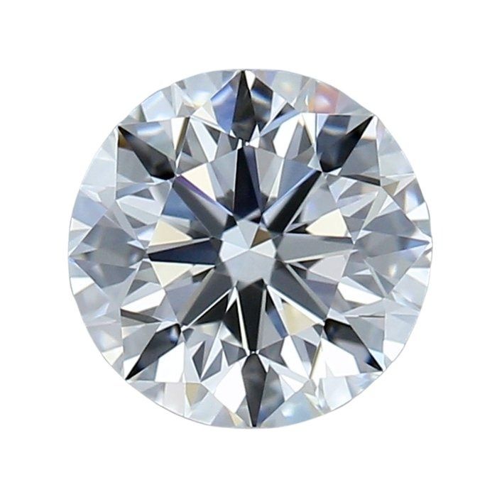 Radiant 1.01ct Triple Excellent Ideal Cut Round-Shaped Diamond - IGI Certified