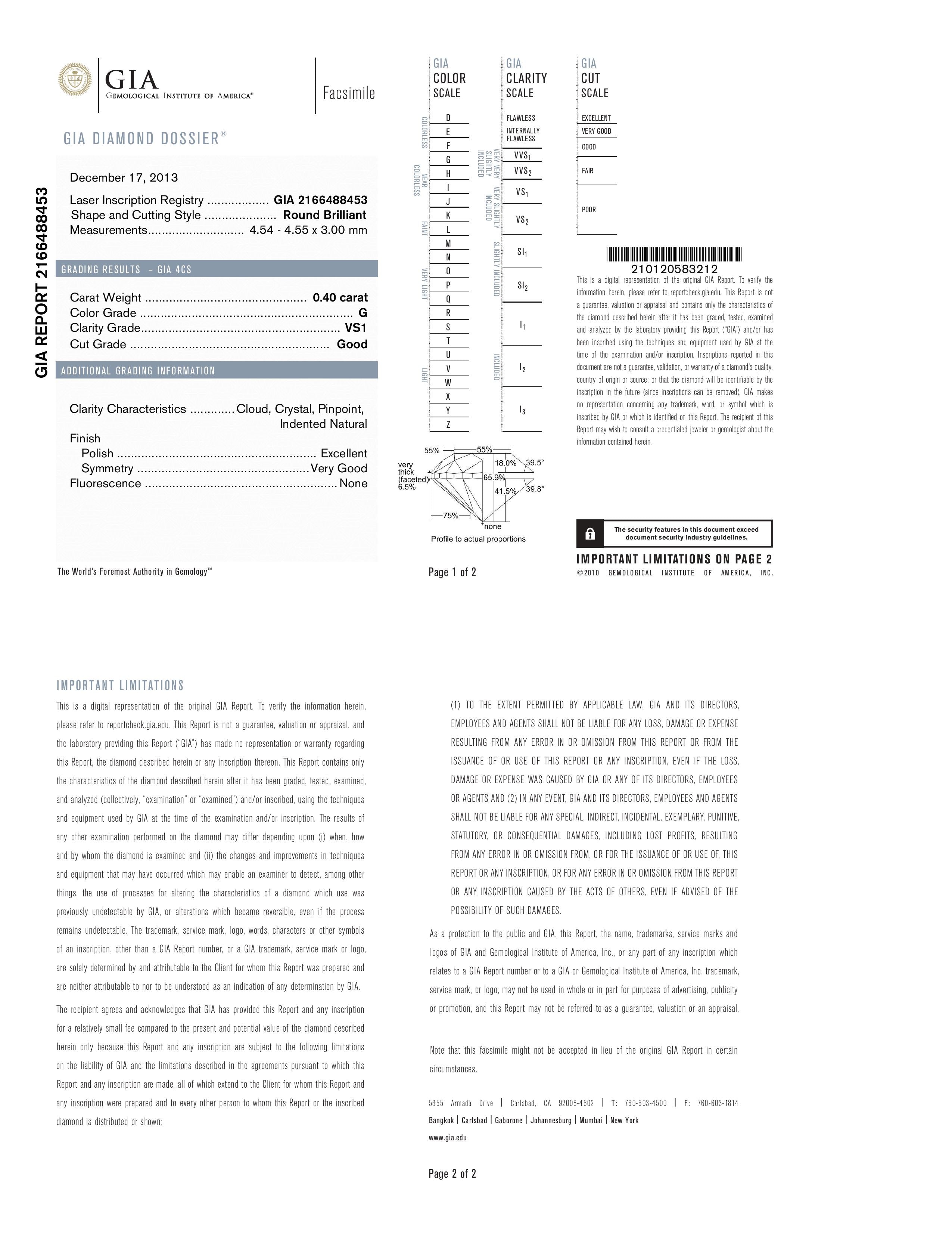 Dazzling 0.80ct Round Brilliant Earrings in 18K White Gold