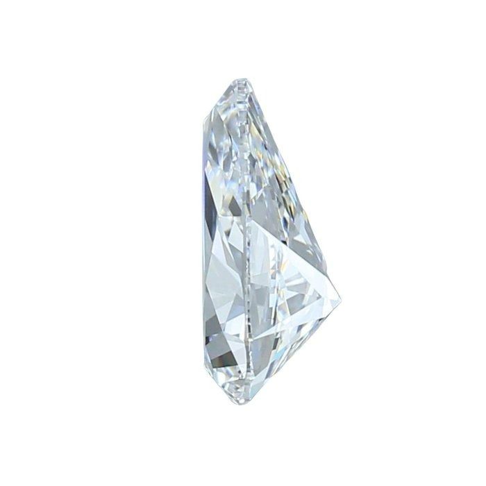 Radiant 6.13ct Pear-Shaped Natural Diamond - IGI Certified