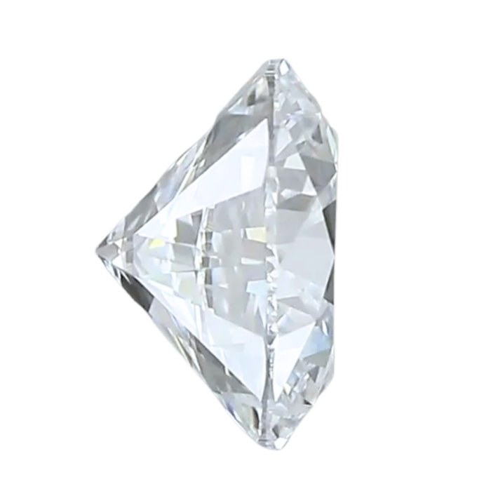 Brilliant 0.64ct Triple Excellent Ideal Cut Round-Shaped Diamond - GIA Certified
