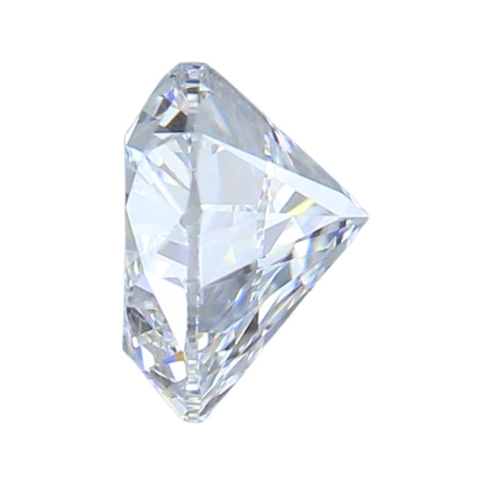 Precious 1.00ct Heart-Shaped Natural Diamond - IGI Certified