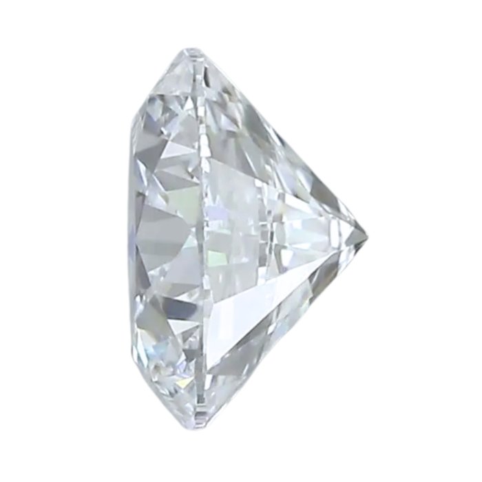 Brilliant 0.64ct Triple Excellent Ideal Cut Round-Shaped Diamond - GIA Certified
