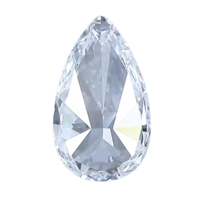 Dazzling 0.50ct Pear-Shaped Natural Diamond - GIA Certified
