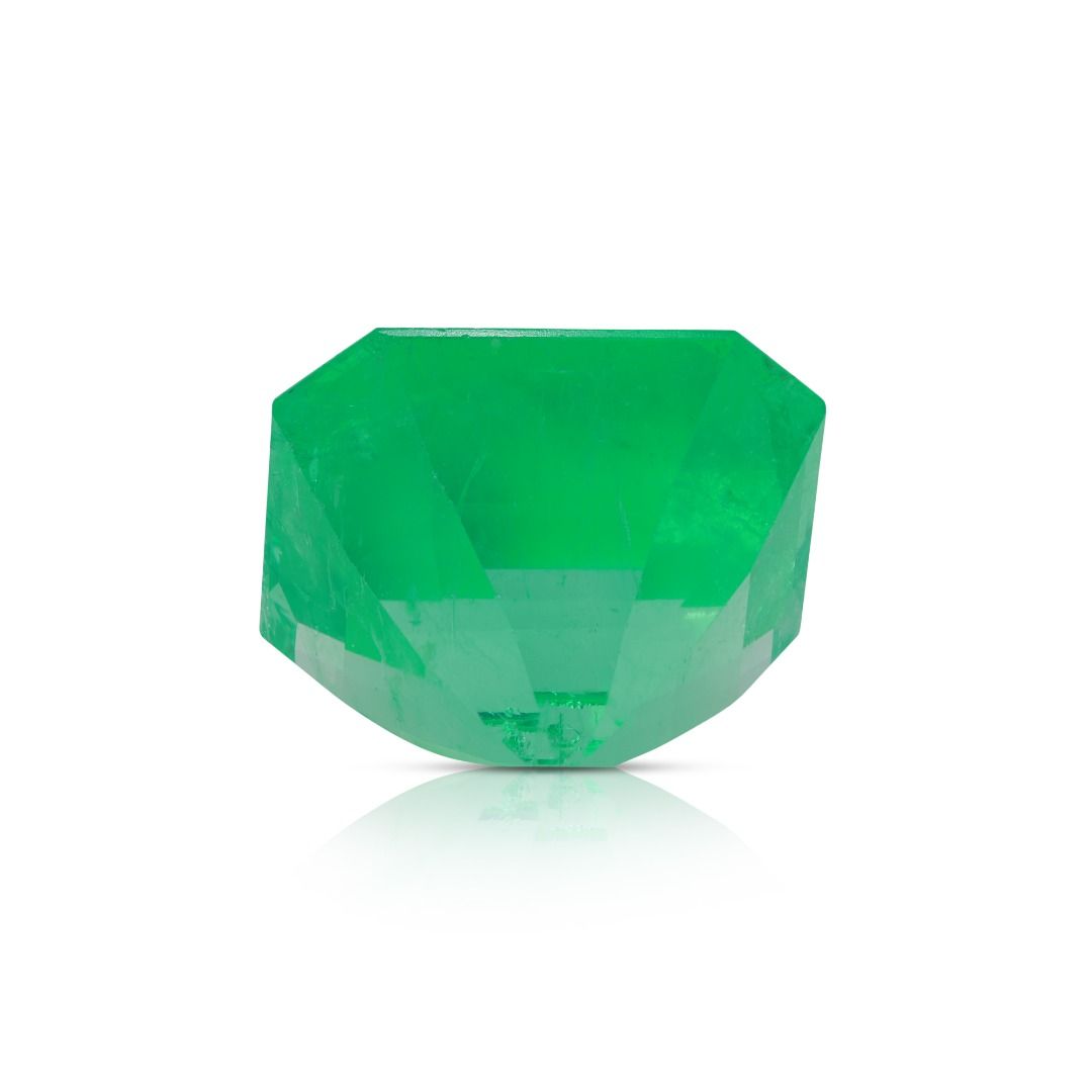 Rare GRS Certified Colombian 22.28ct Emerald Natural Gemstone