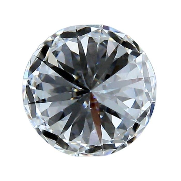 Radiant 1.01ct Triple Excellent Ideal Cut Round-Shaped Diamond - IGI Certified