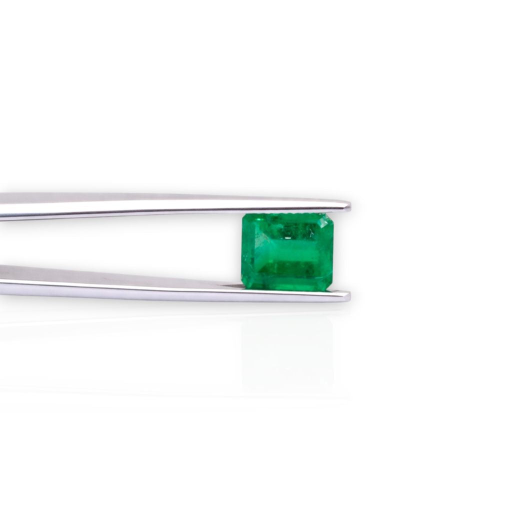GIA Certified 3.00ct Octagonal-Shaped Emerald Gemstone