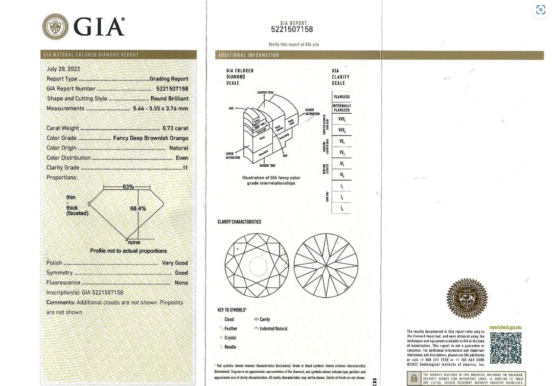 Fabulous .21ct. Natural colored Round Brilliant Halo Diamond Ring