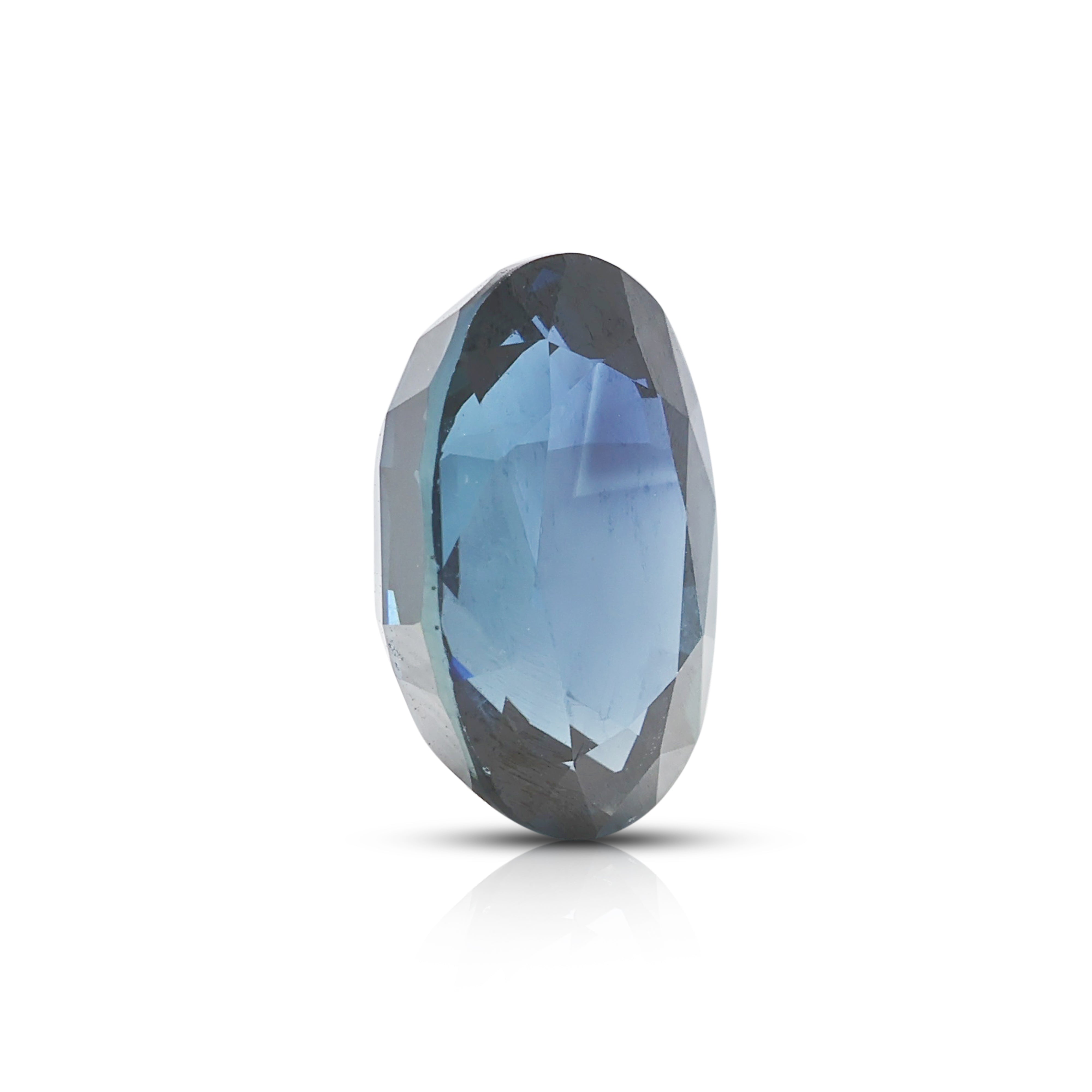 Magnificent 3.56ct Natural Unheated Blue Sapphire Loose Gemstone - GIA Certified
