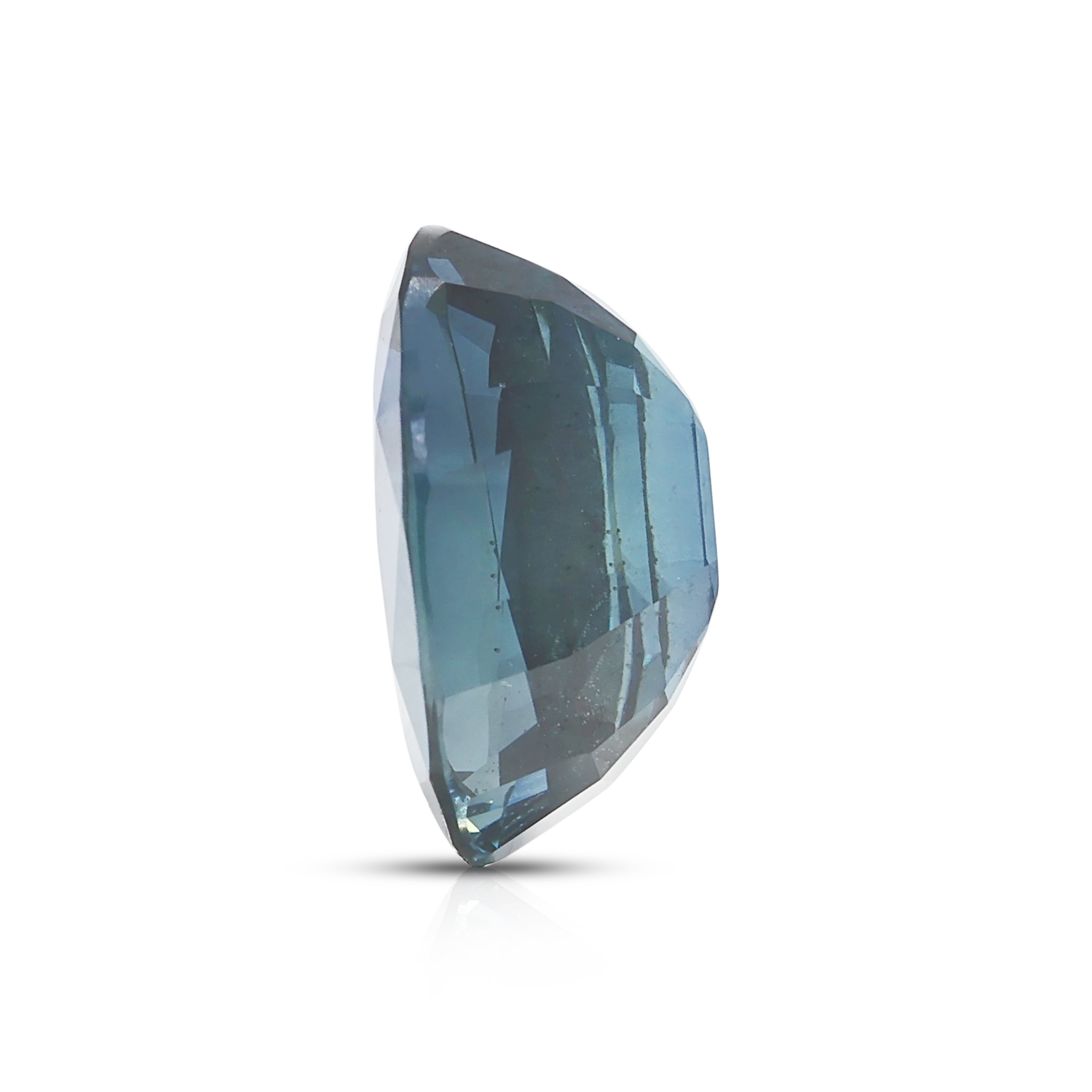 Magnificent 3.56ct Natural Unheated Blue Sapphire Loose Gemstone - GIA Certified