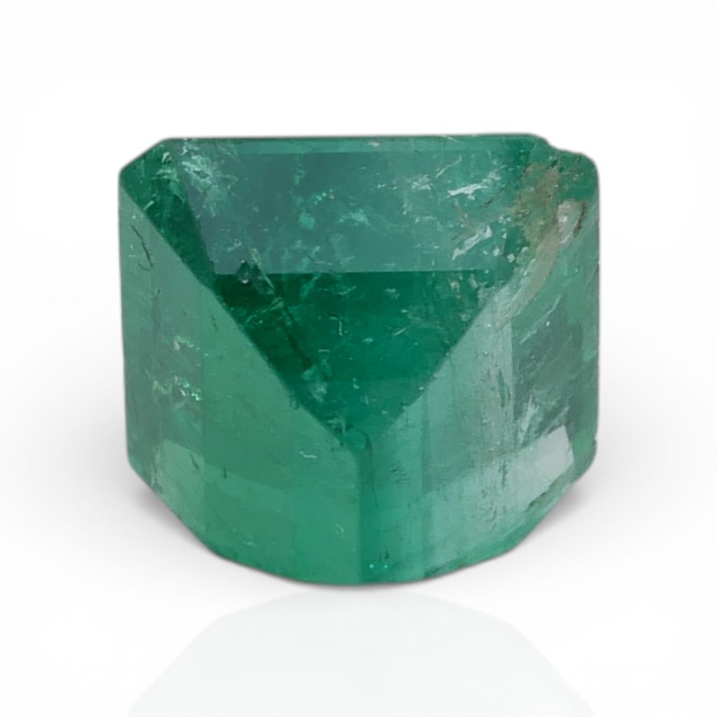 GIA Certified 3.00ct Octagonal-Shaped Emerald Gemstone