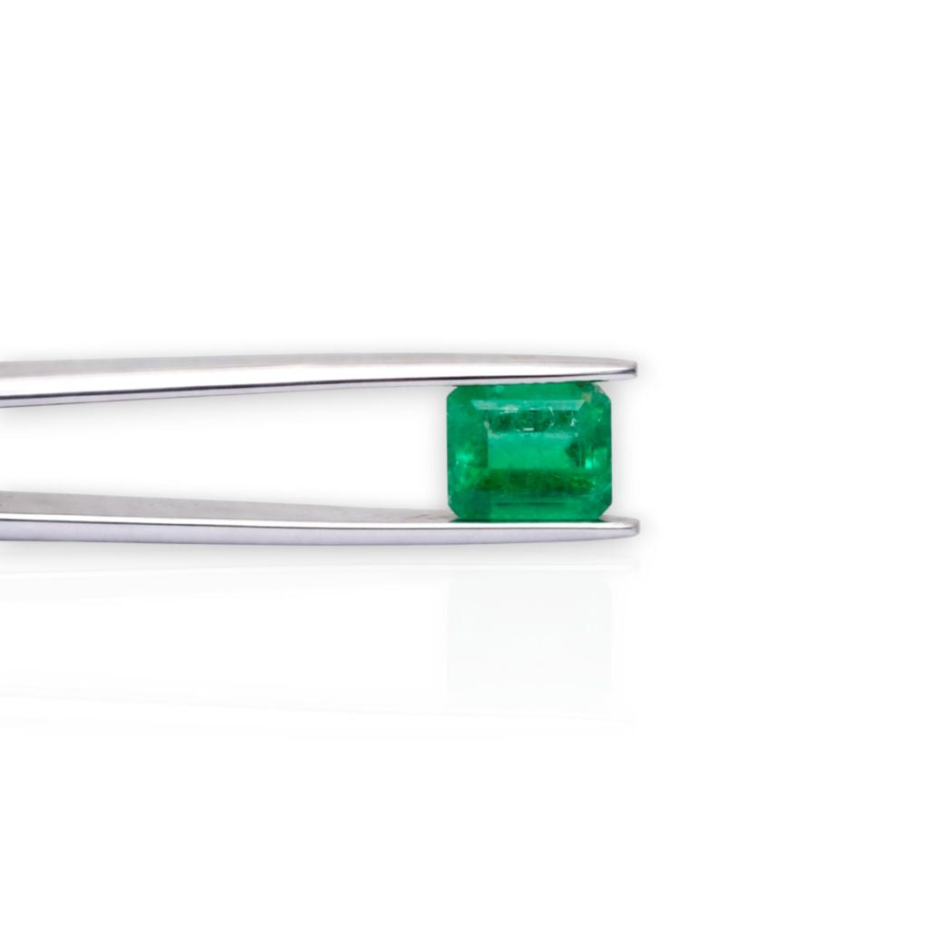 GIA Certified 3.00ct Octagonal-Shaped Emerald Gemstone