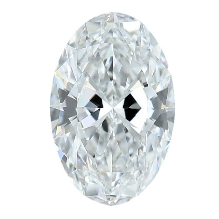 Brilliant 0.90ct Oval-Shaped Diamond - GIA Certified