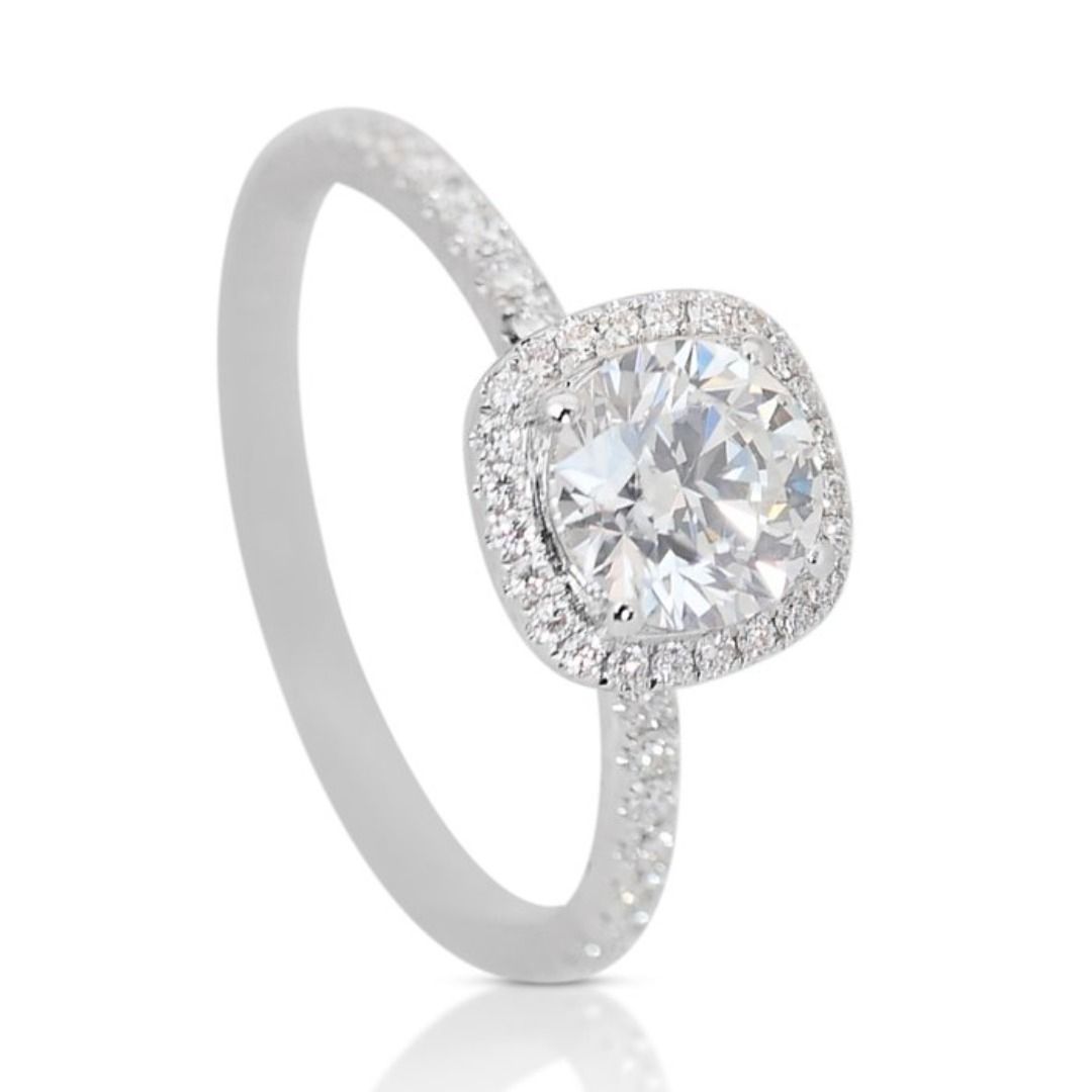Captivating 1.19ct Round Brilliant-cut Diamond - GIA Certificate