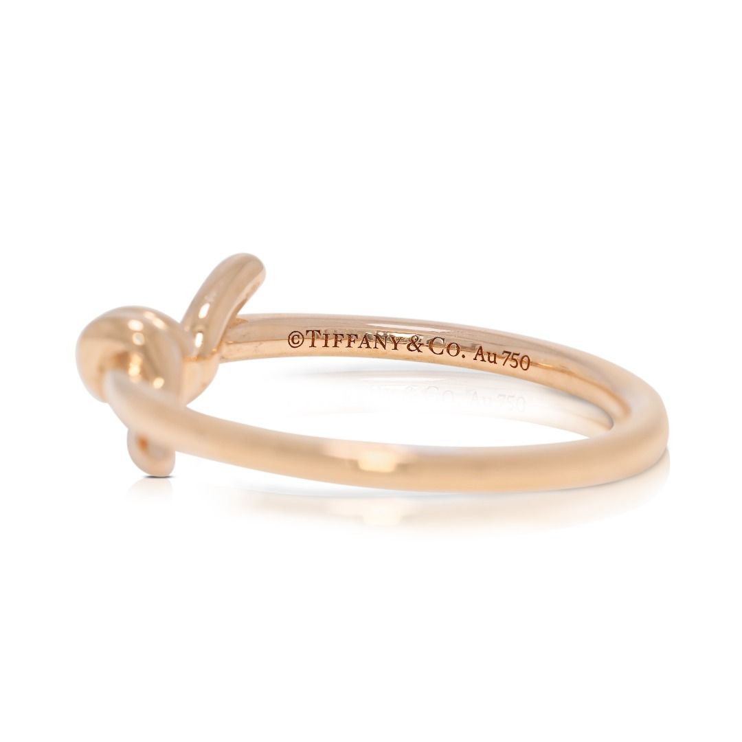 Chic 18K Yellow Gold Tiffany & Co. Ring