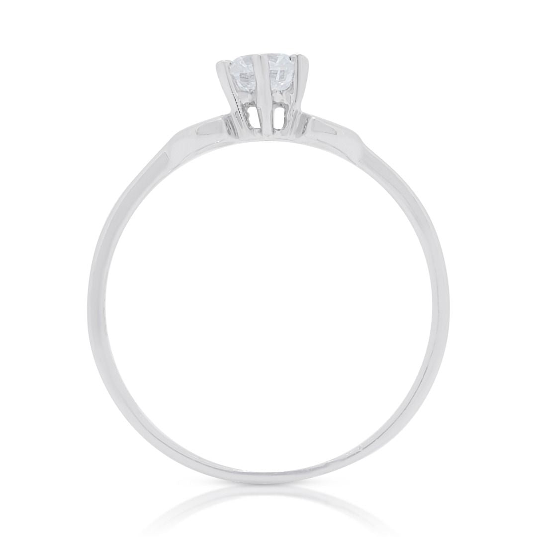 Classic 0.36ct Diamond Solitaire Ring in Platinum
