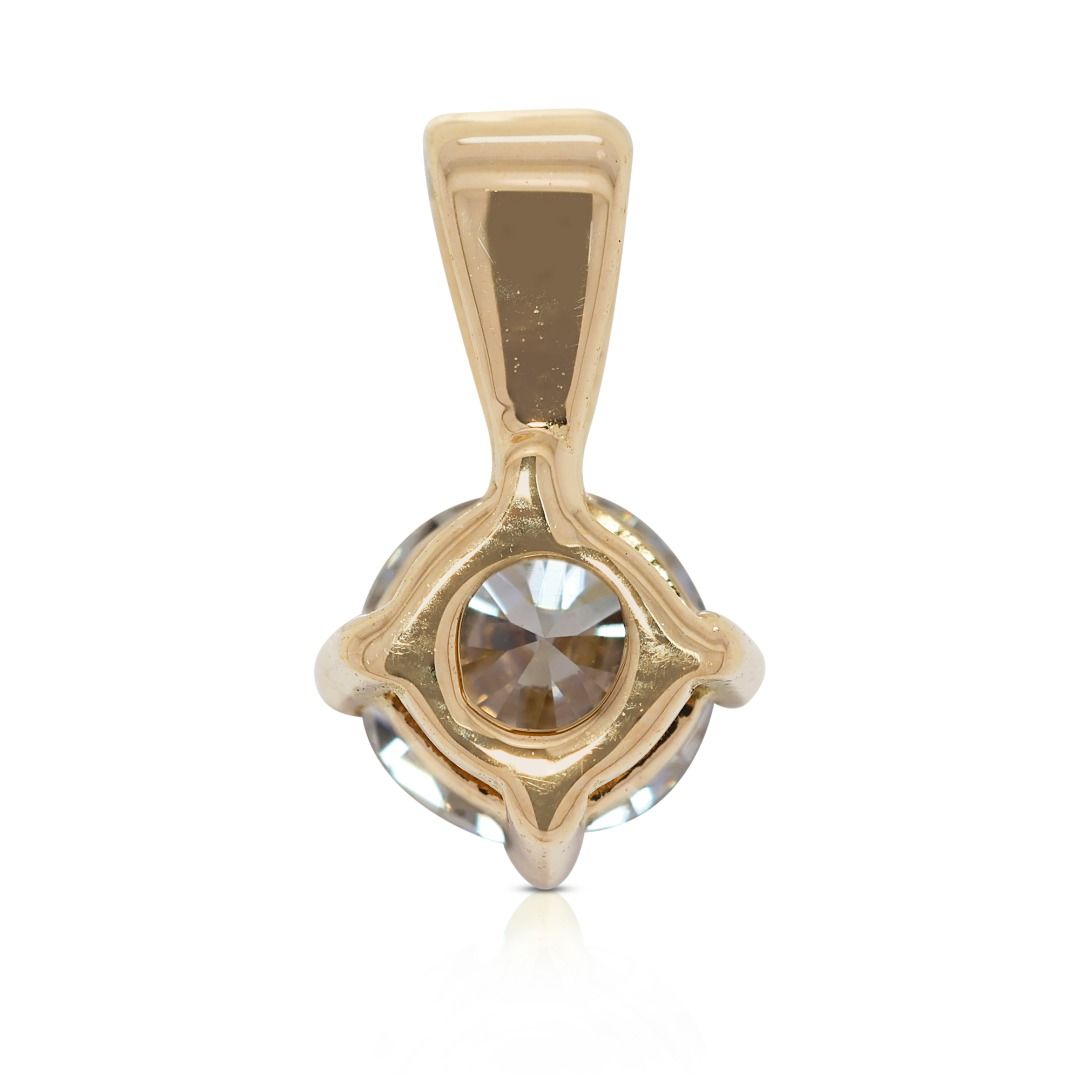 Classic 0.50ct Round Brilliant Solitaire Diamond Pendant - IGI Certificate