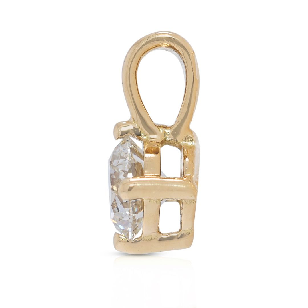 Classic 0.50ct Round Brilliant Solitaire Diamond Pendant - IGI Certificate