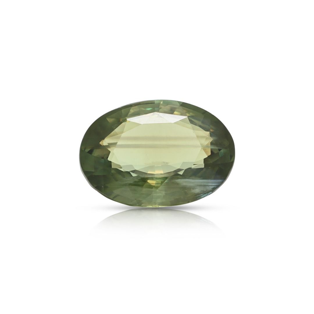 Colossal 6.97ct GIA Certified Color-Change Alexandrite Oval Modified Brilliant