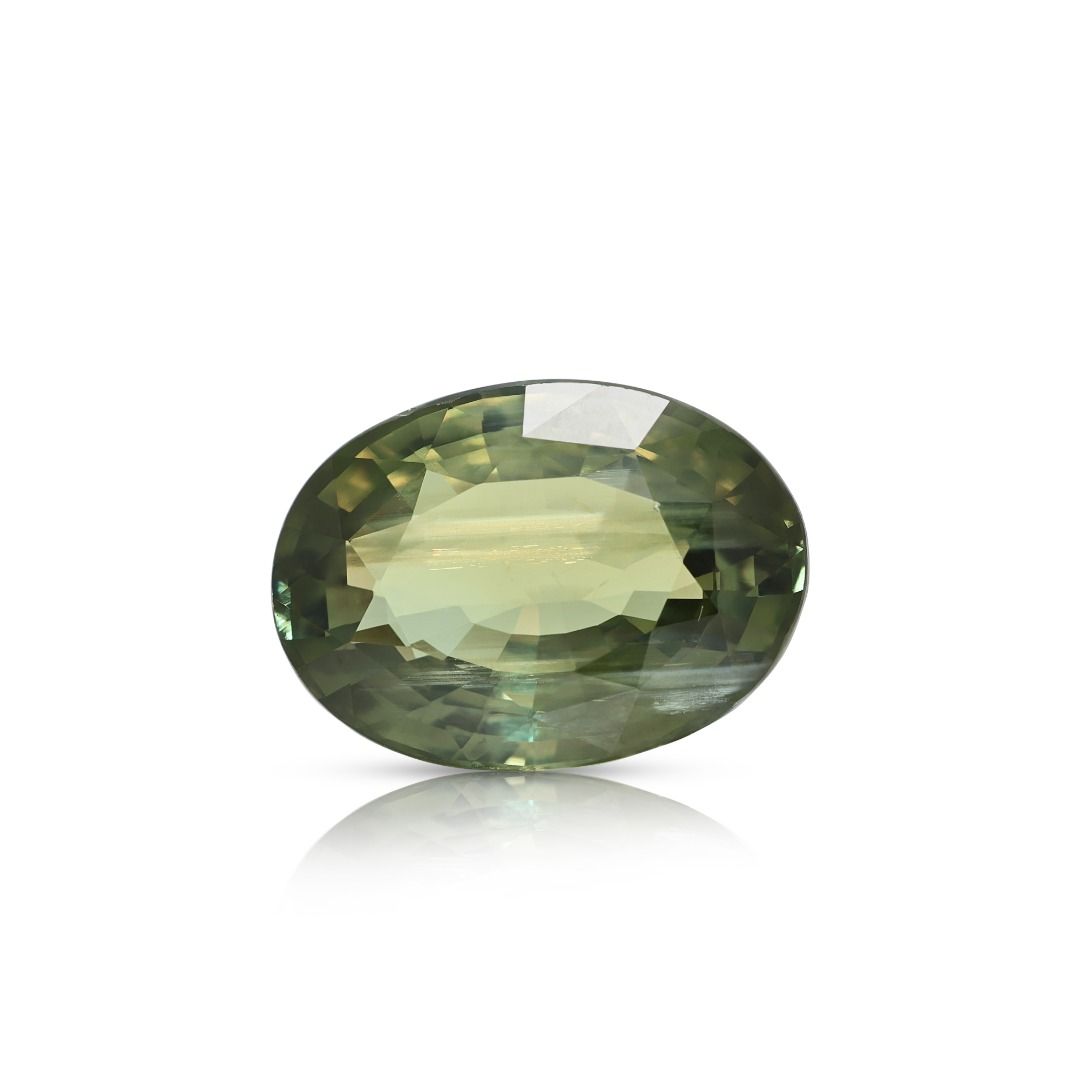 Colossal 6.97ct GIA Certified Color-Change Alexandrite Oval Modified Brilliant