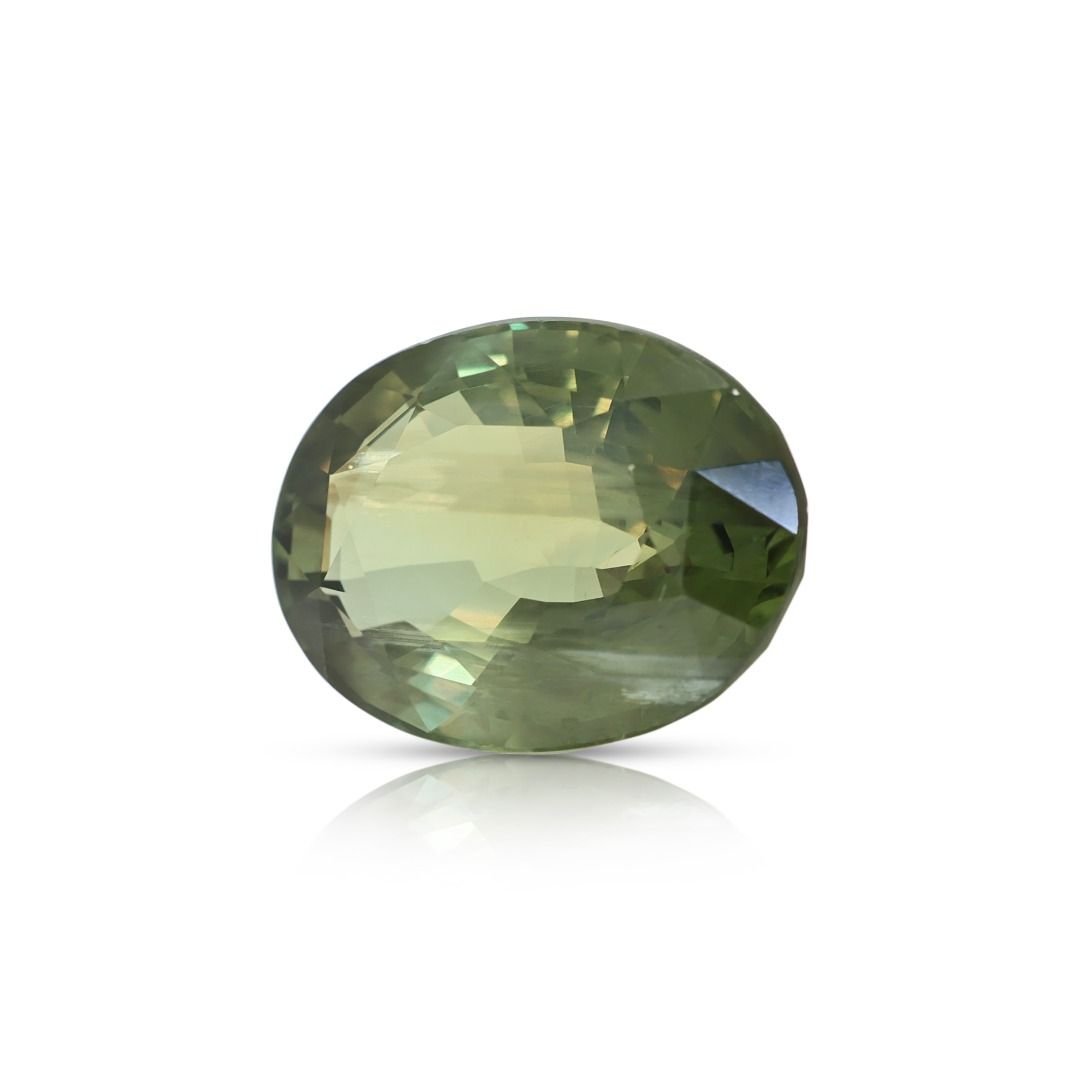 Colossal 6.97ct GIA Certified Color-Change Alexandrite Oval Modified Brilliant