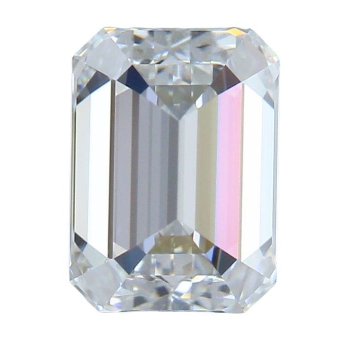 Dazzling 0.90ct Emerald Cut Diamond - GIA Certified