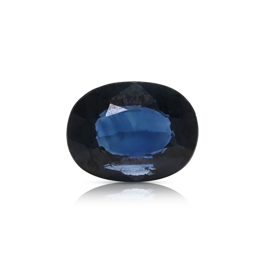 Deep Blue 1.4ct Oval Sapphire Loose Gemstone