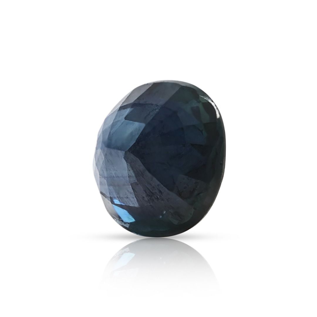 Deep Blue 1.4ct Oval Sapphire Loose Gemstone