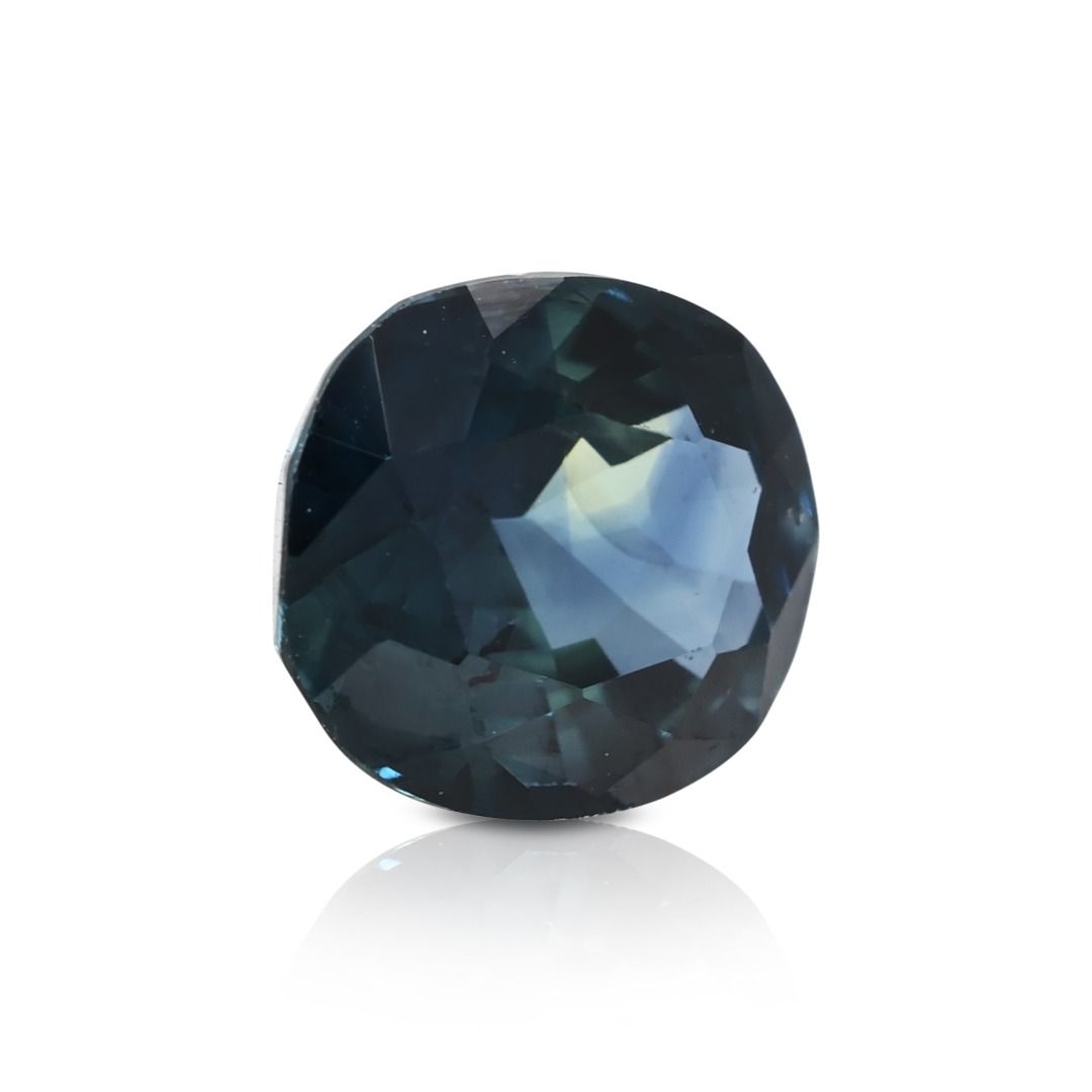 Enigmatic 1.20ct Natural Dark Blue Oval Sapphire Loose Gemstone