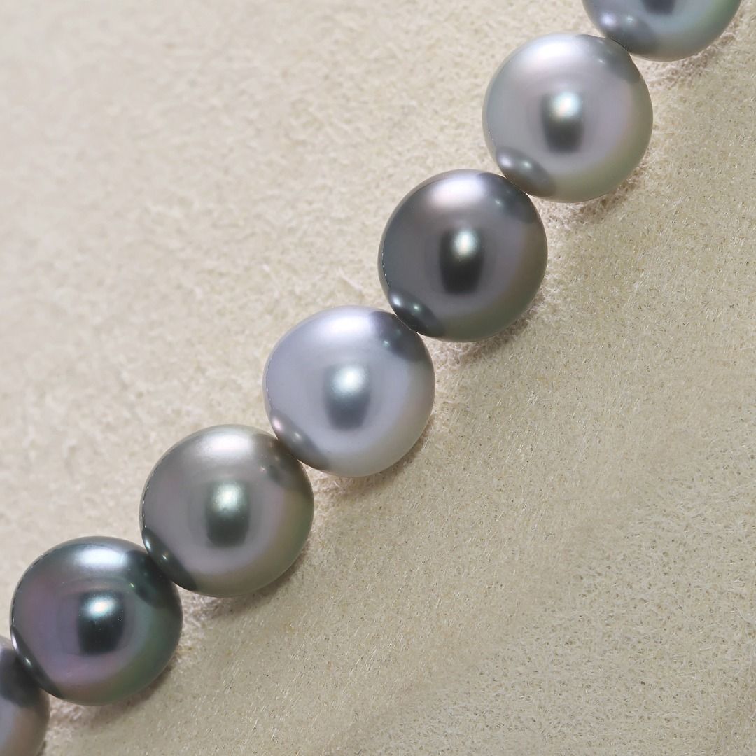 Exquisite 10.9mm South Sea Pearl Silver Necklace (New)