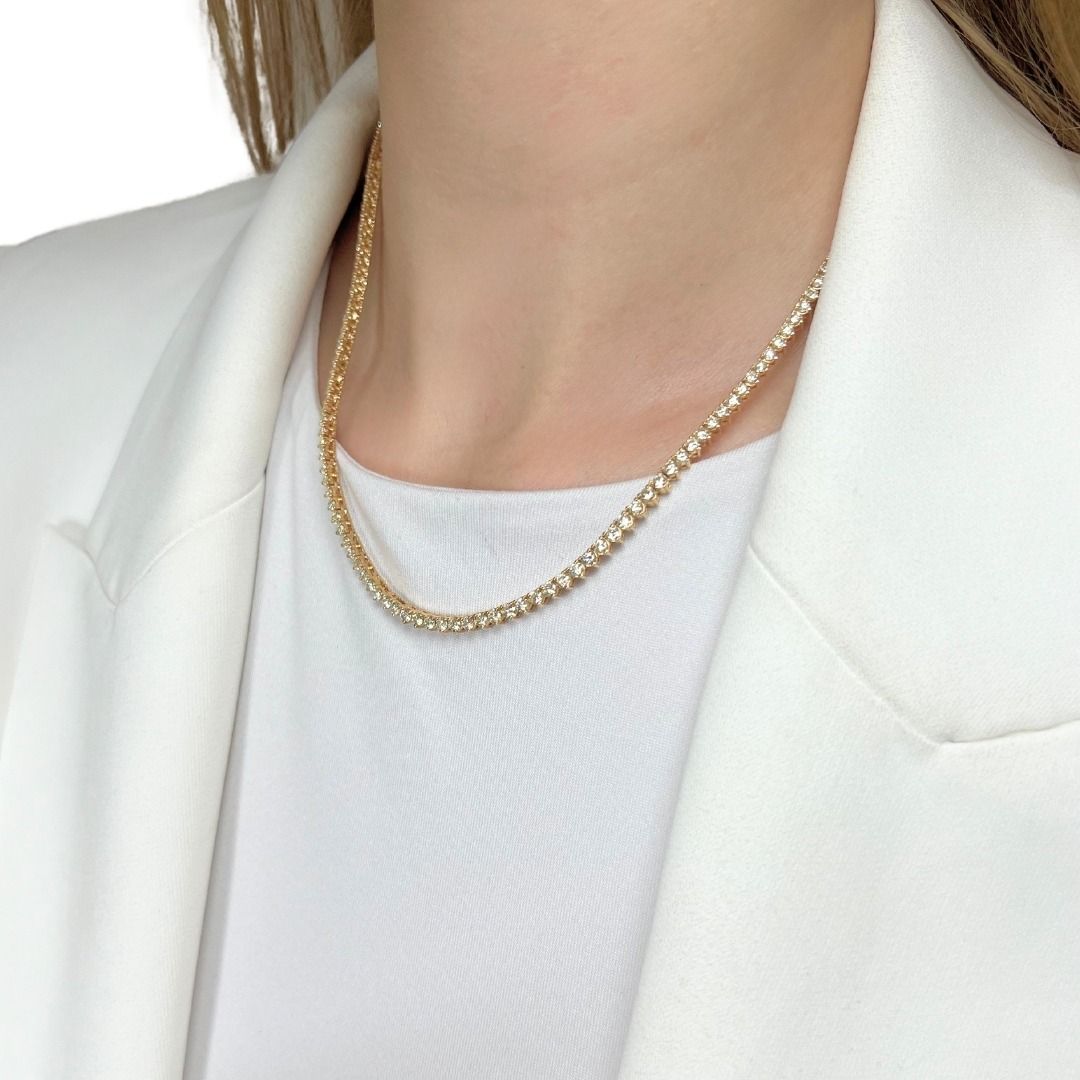 Extraordinary De Guardia Necklace with 8.67ct Round Brilliant Diamonds - IGI Certificate