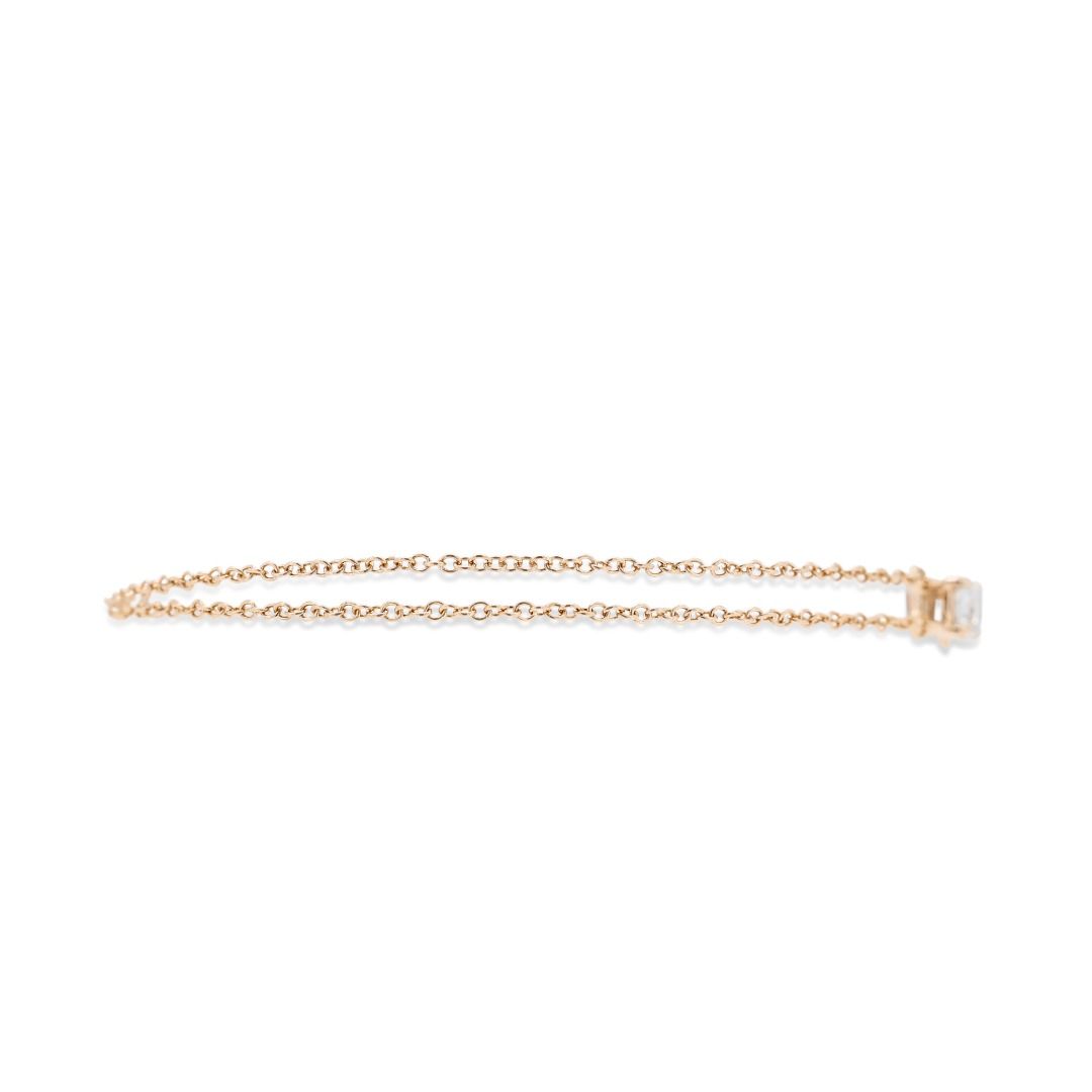 Gorgeous 0.18ct Natural Diamond Tiffany & Co. Bracelet in 18K Rose Gold