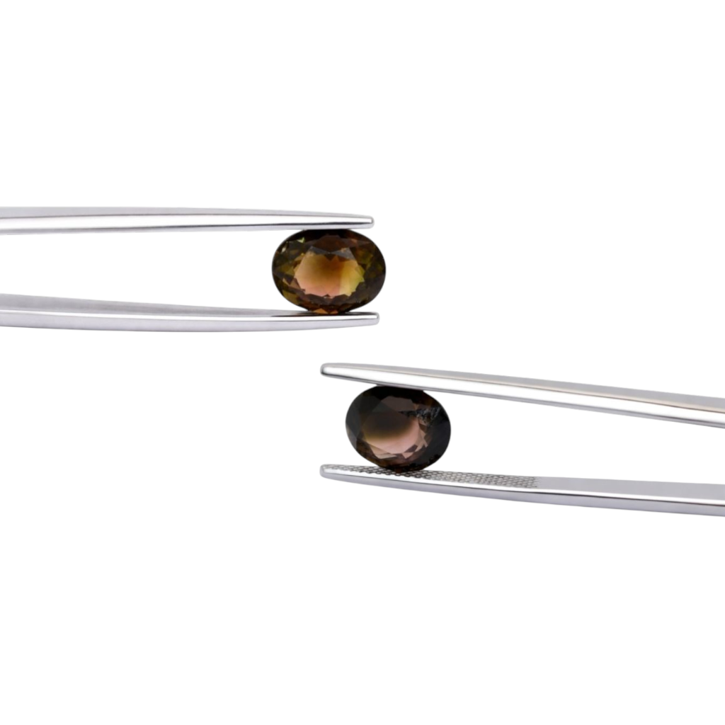 IGI Certified 5.17ct Pair of Oval-Shaped Tourmalines