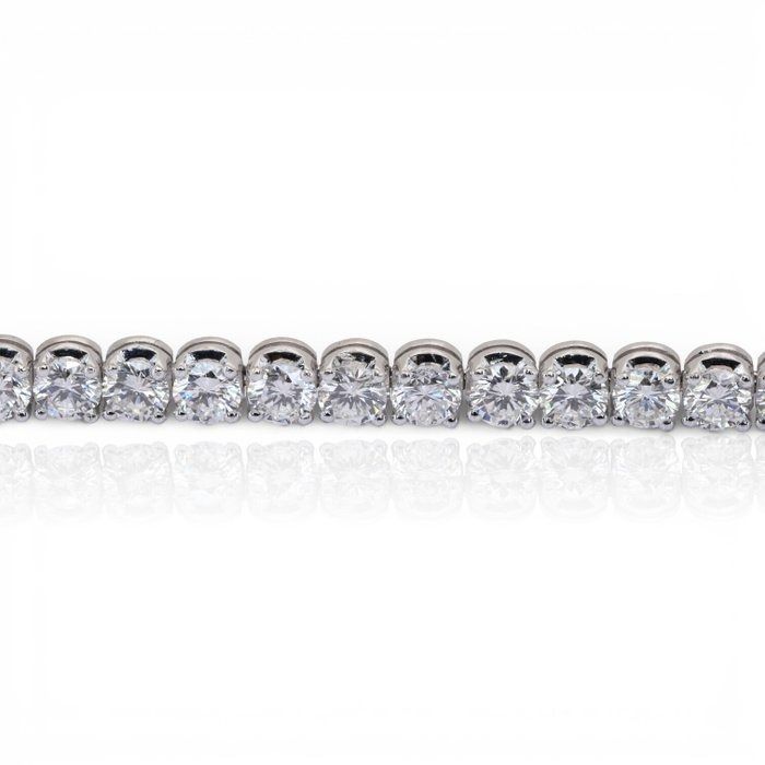 IGI Certified 8.88ct Diamonds Bracelet in 14k White Gold