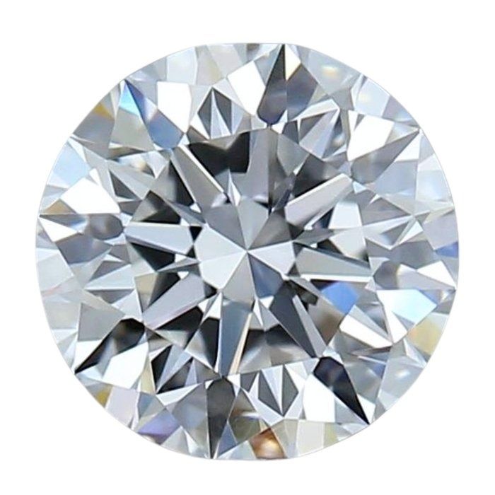 Luminous 0.57ct Round-Shaped Diamond - IGI Certified