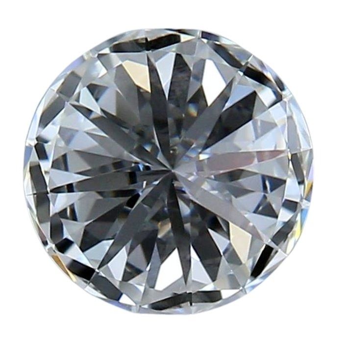 Luminous 0.57ct Round-Shaped Diamond - IGI Certified