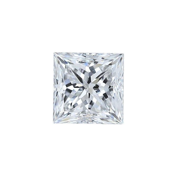 Luminous 0.90ct Square-Shaped Diamond - GIA Certified