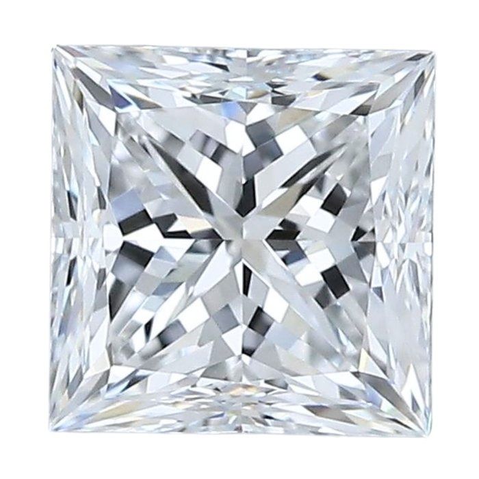 Luminous 0.90ct Square-Shaped Diamond - GIA Certified
