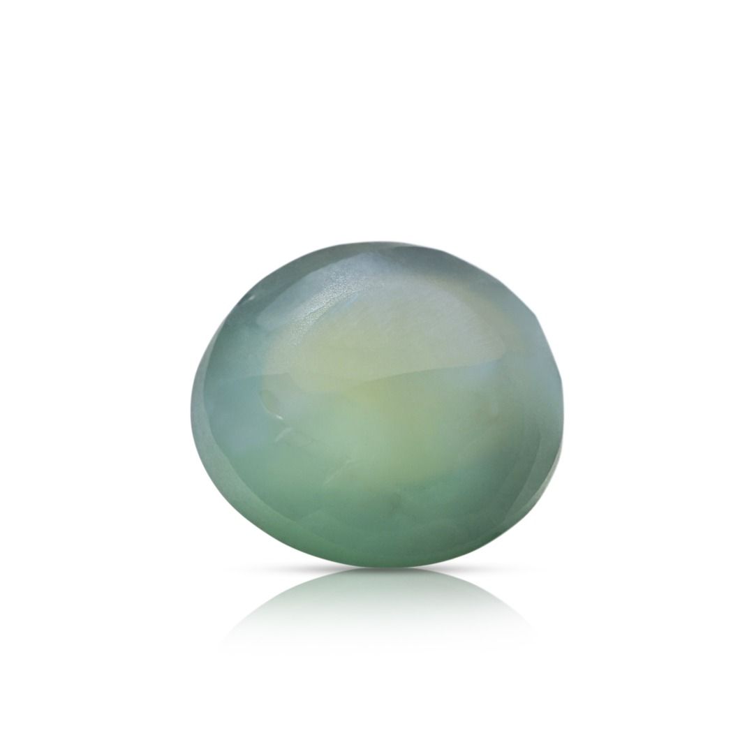 Phänomenaler 4,78ct GIA-zertifizierter Farbwechsel-Alexandrit Oval-Doppelcabochon