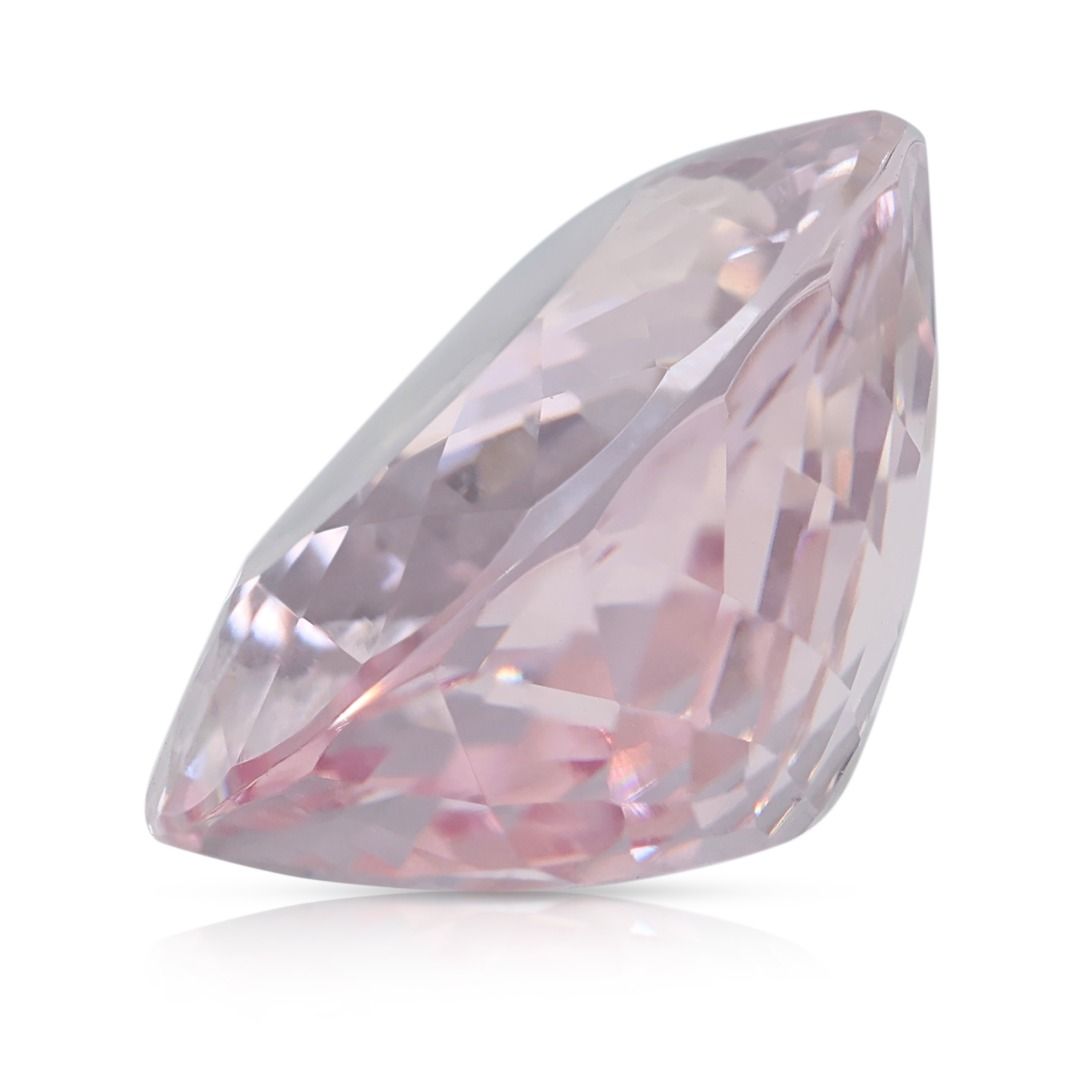 Radiant 8.70ct Oval Morganite Collector’s Gemstone