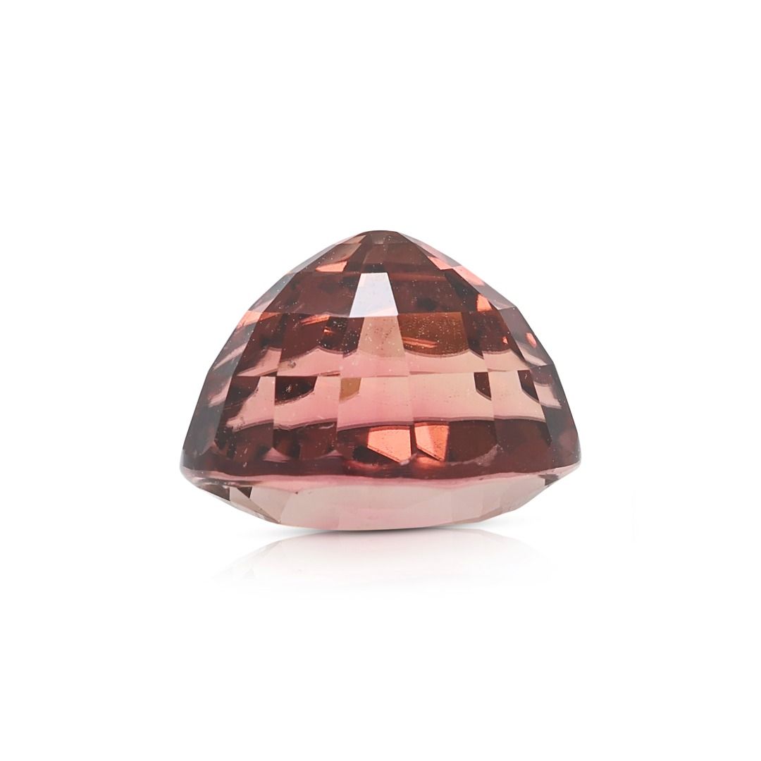 Rare 7.95ct Oval Brownish Purple Tourmaline Loose Gemstone with NGI Certificate