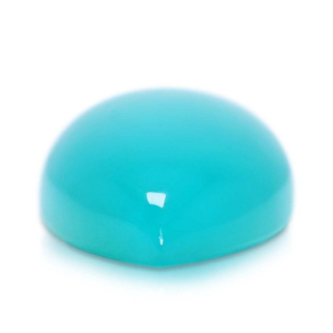 Serene 4.38ct Natural Blue Chalcedony Marquise Cabochon - NGI Certified