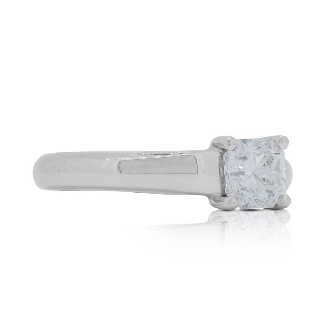 Stunning 0.52ct Natural Diamond Solitaire Ring in Platinum by Tiffany & Co. with Certificate