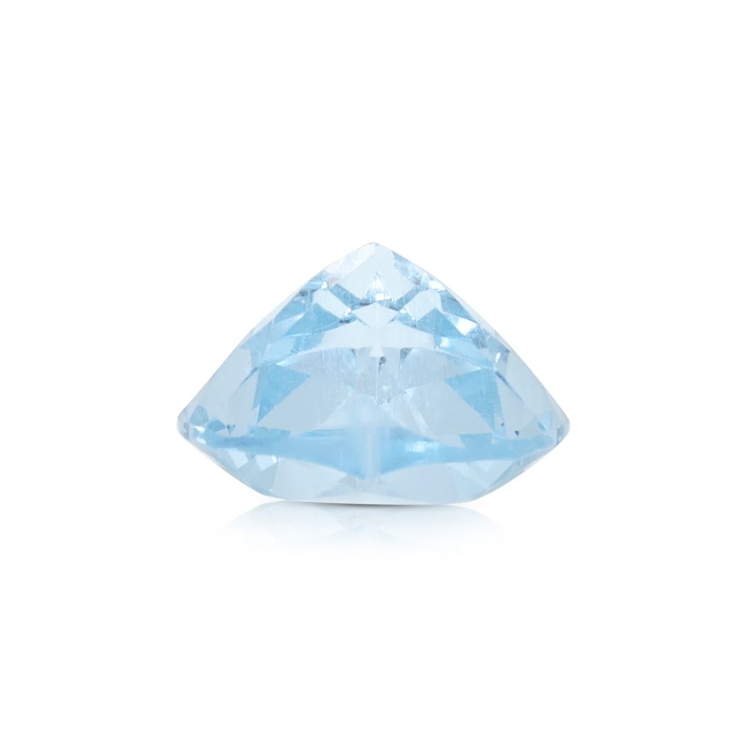 Stunning 4.68ct Heart Cut Natural Aquamarine Loose Gemstone- CGRL Certified