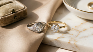 Gebrauchte vs. neue Diamantringe: Was ist der Unterschied und welcher lohnt sich?