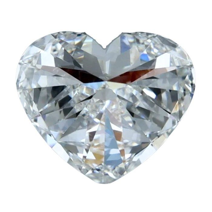 0,91 Karat GIA-zertifizierter natürlicher Diamant Herz-Brillant