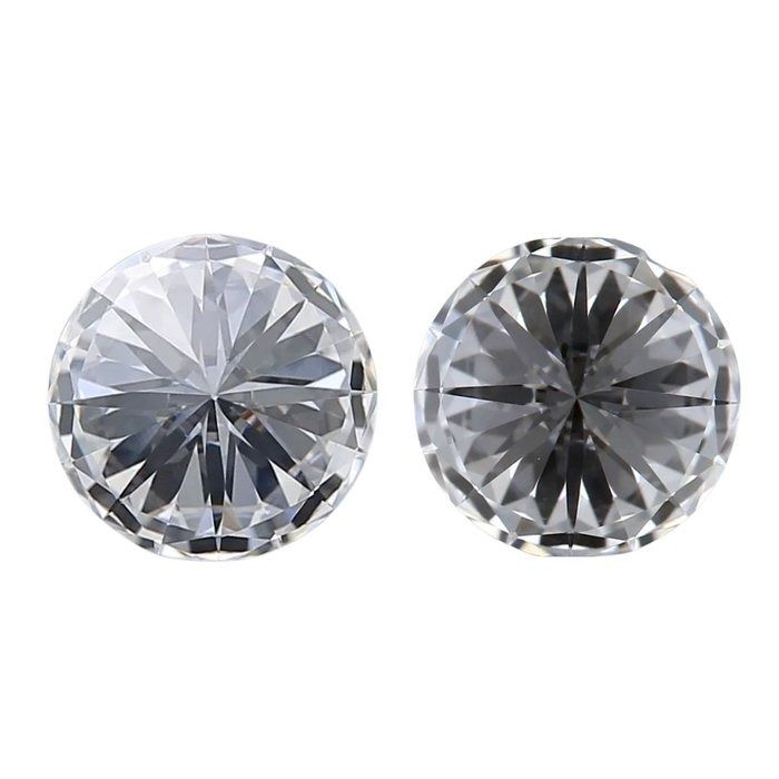 1.41 Carat GIA Certified Natural Diamond Pair
