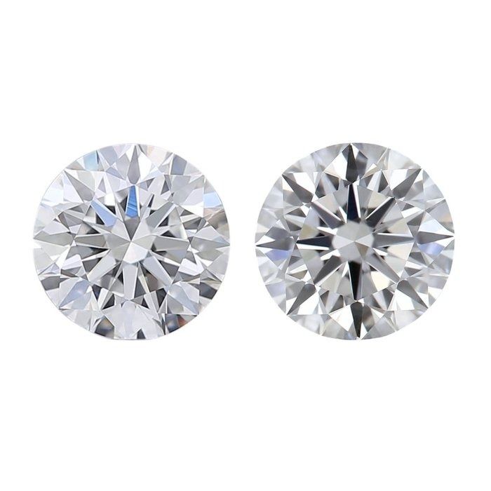 1.41 Carat GIA Certified Natural Diamond Pair